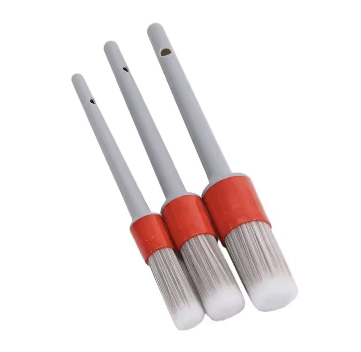 Kit 3 Pinceles para Detailing Interior