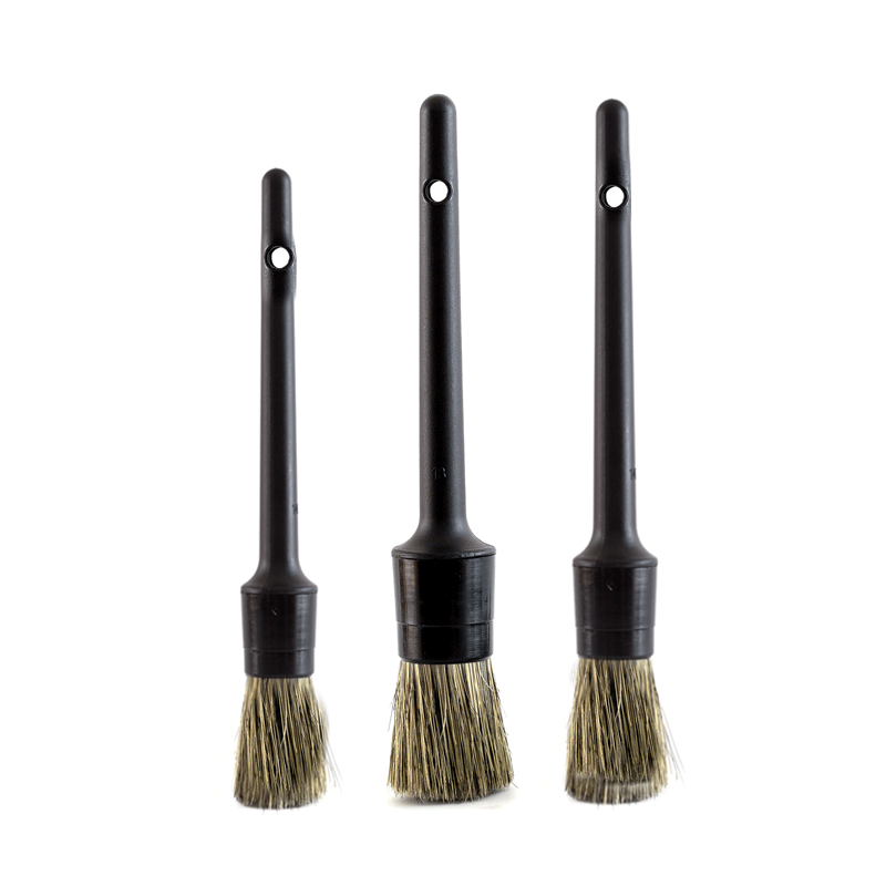 Kit 3 Pinceles para Detailing Interior