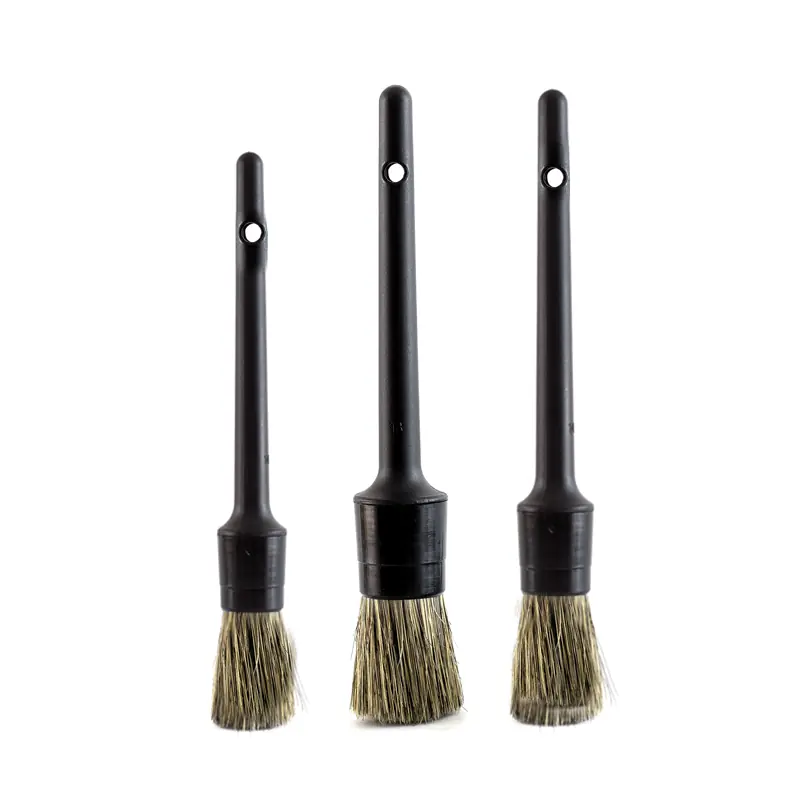 Kit 3 Pinceles para Detailing Interior