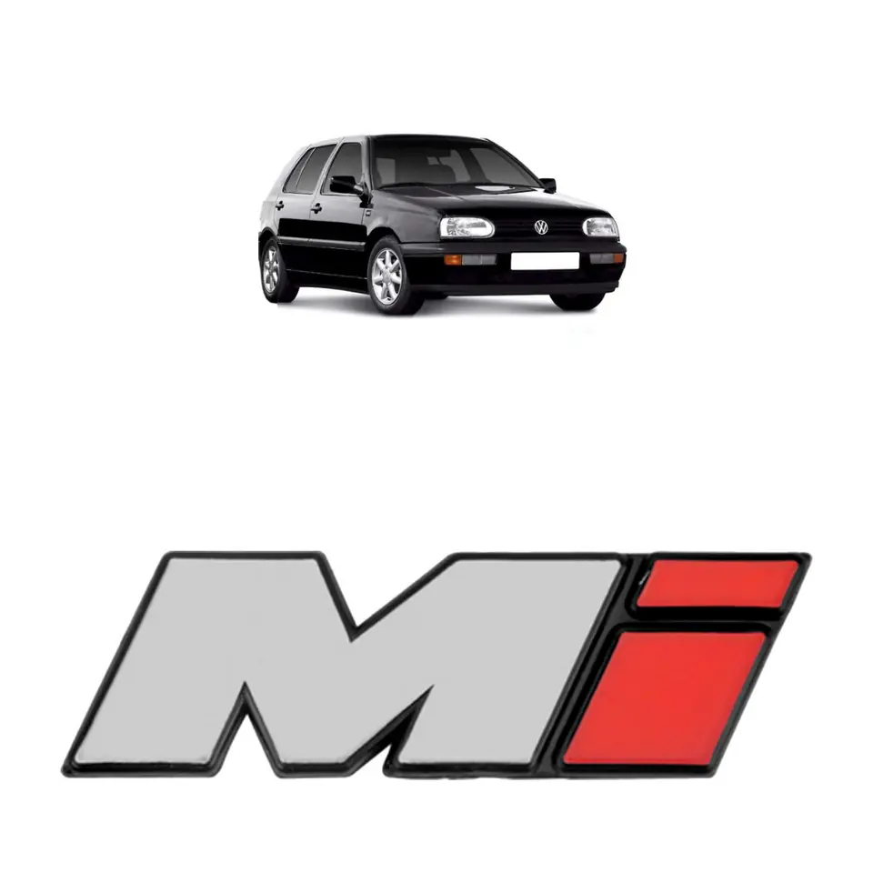Emblema MI para VW Golf Mk3