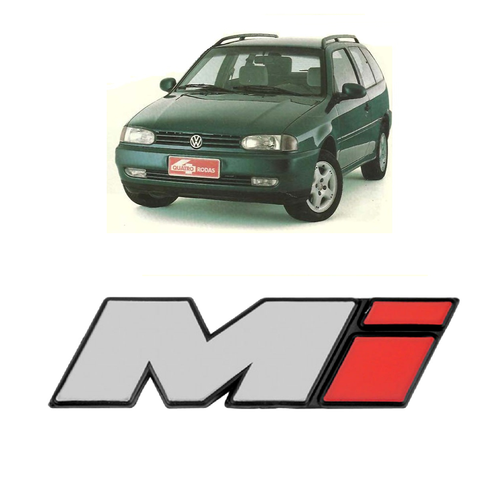 Emblema MI para VW Gol Parati Saveiro G2