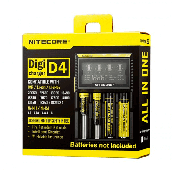 Cargador Nitecore Digicharger D4