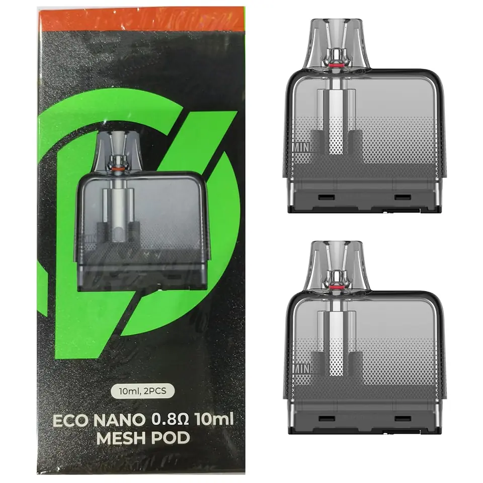ECO NANO PLUS 0.8 OHM 10ML X2