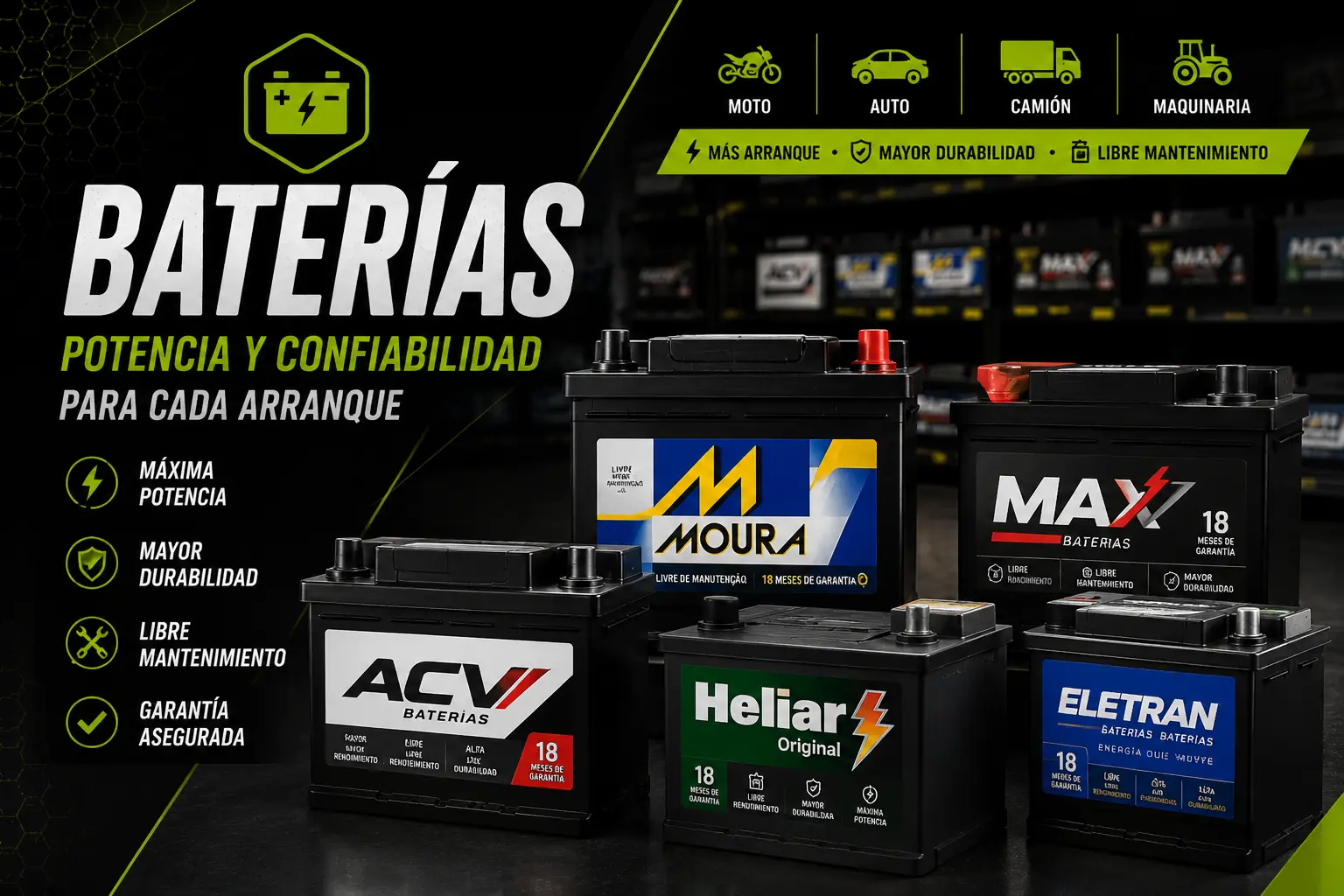 Baterias