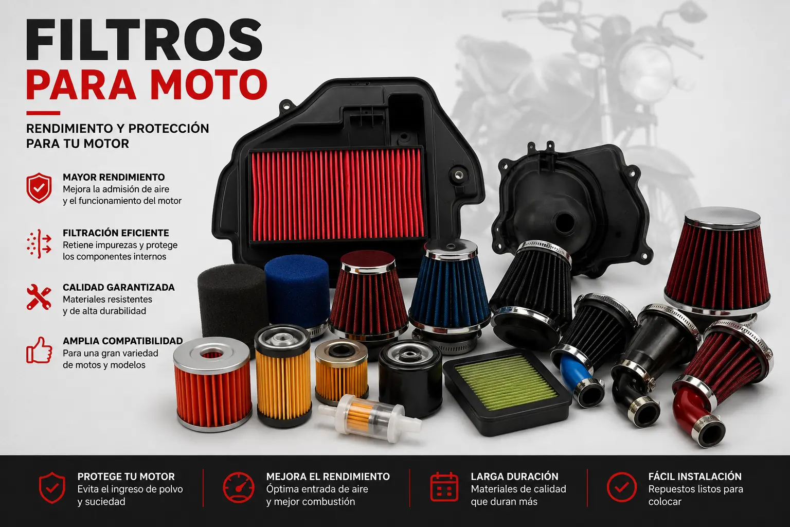 Filtro aire esponja 38mm