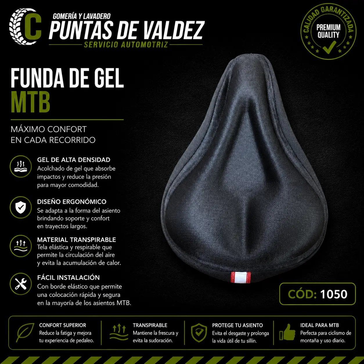 Funda de Gel MTB