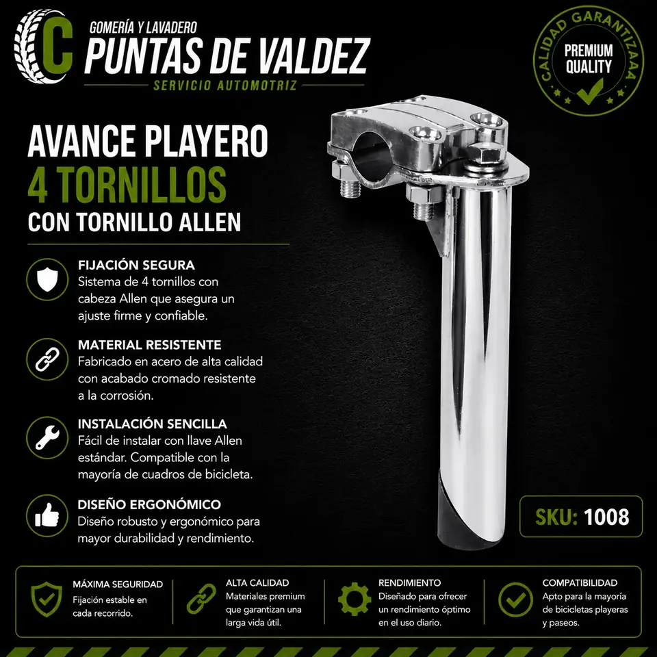 Avance Playero 4 Tornillos Allen
