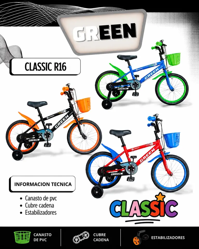 Bicicleta R16 CLASSIC