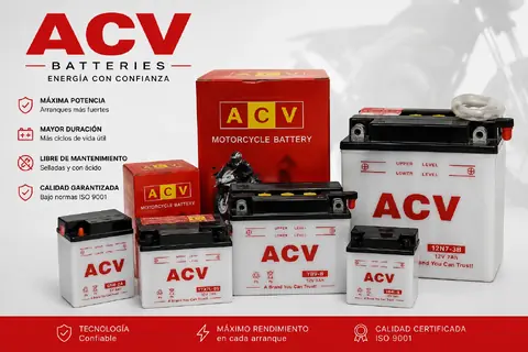 Batería ACV 6N4A-4D 6V 4Ah