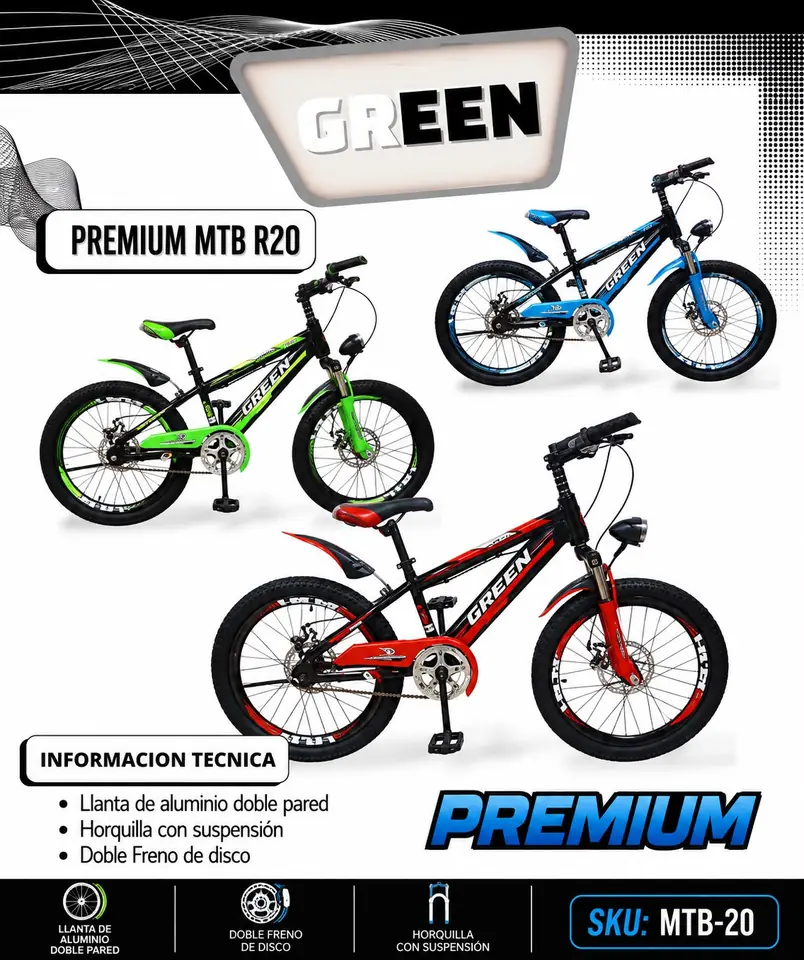 Bicicleta MTB R20 Premium