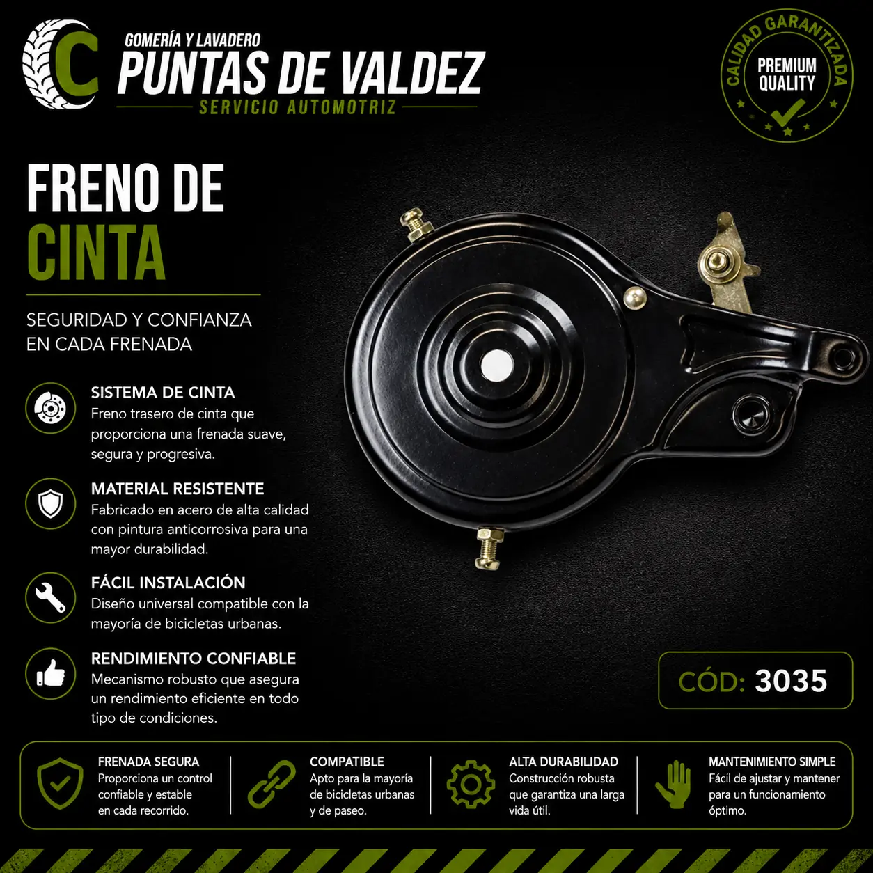 Freno de cinta