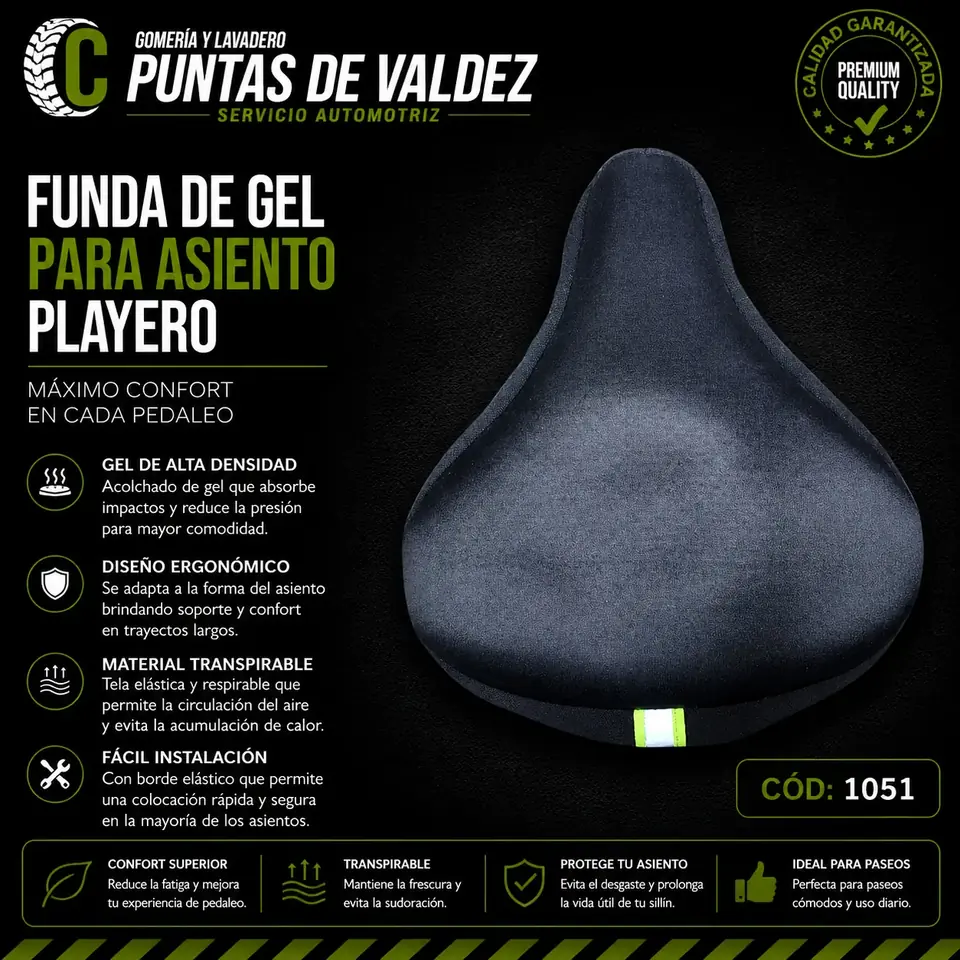 Funda de Gel para asiento playero