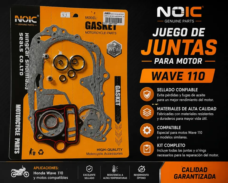 Juego de Juntas Wave 110 Completo NOIC
