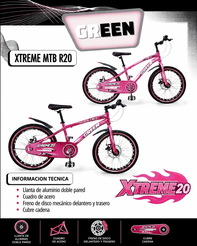 Bicicleta XTREME Dama R20