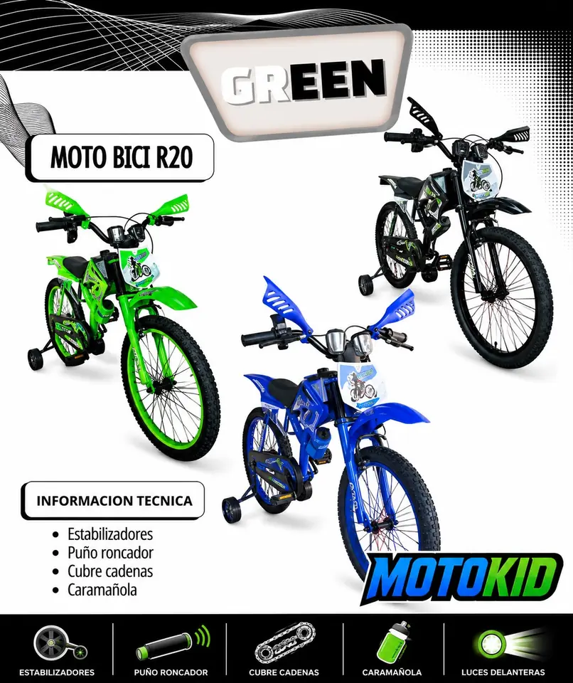 MotoBici MOTOKID R20