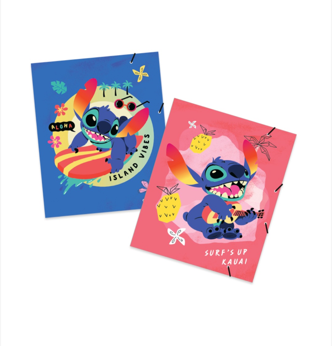 Carpeta Escolar x2 Stitch