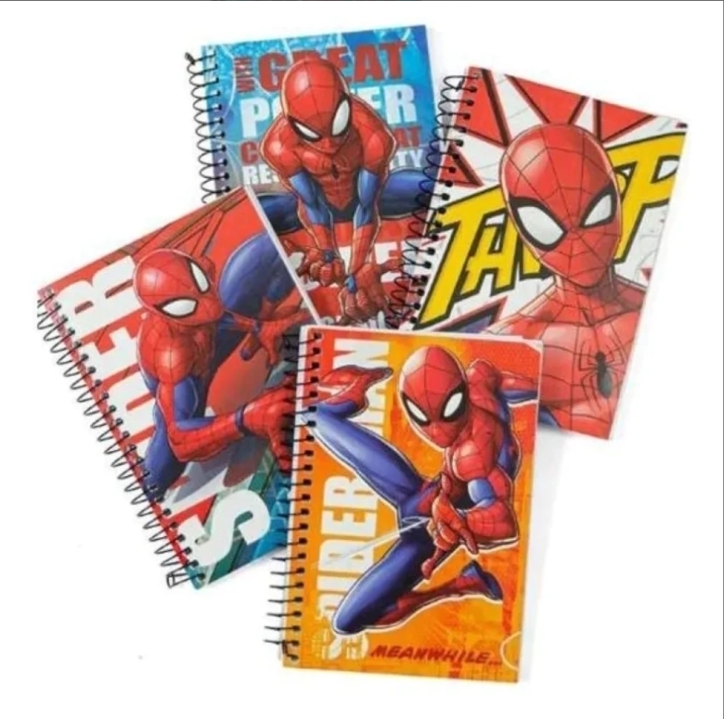 Libreta espiral Disbey Spiderman