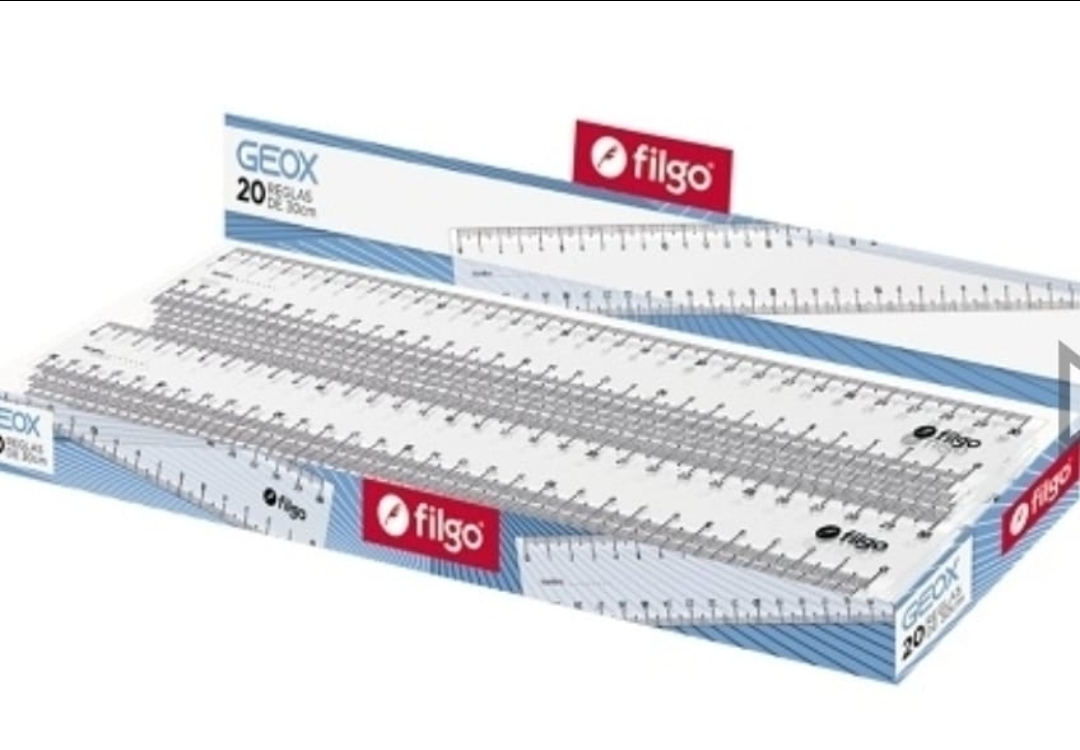 Regla Filgo rigida geox 30 cm