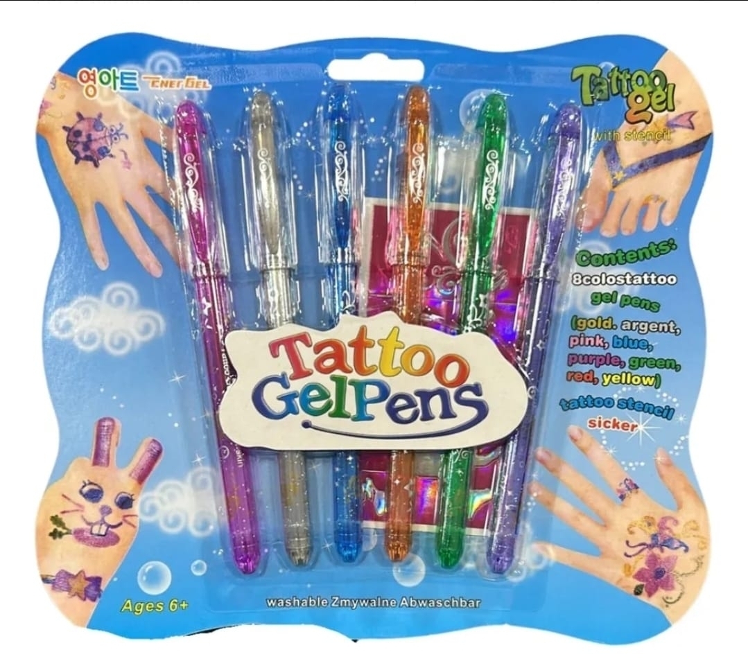 Kit tatuajes temporales