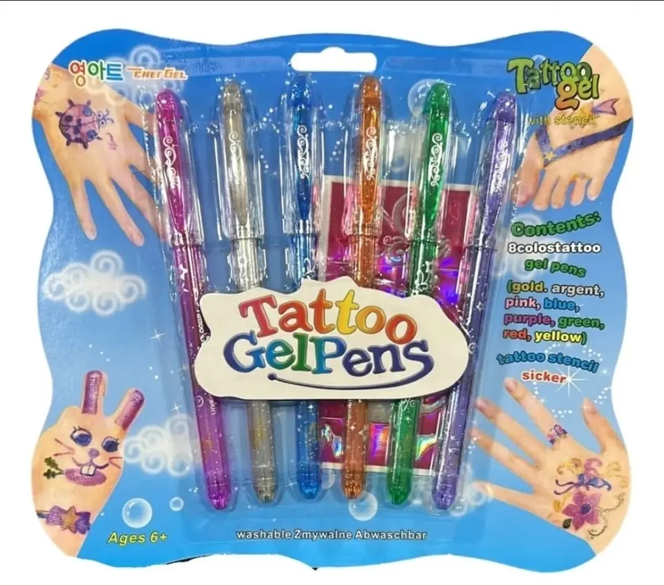 Kit tatuajes temporales