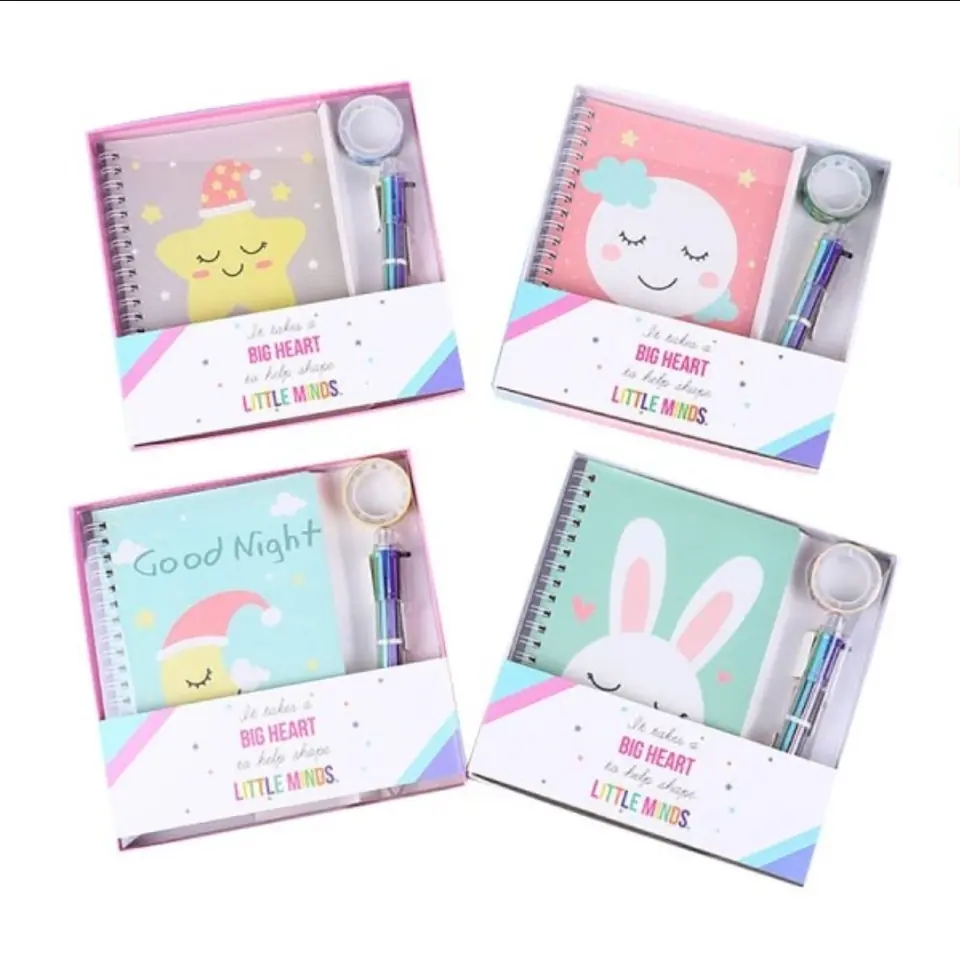 Set cuaderno /cinta y boligrafo