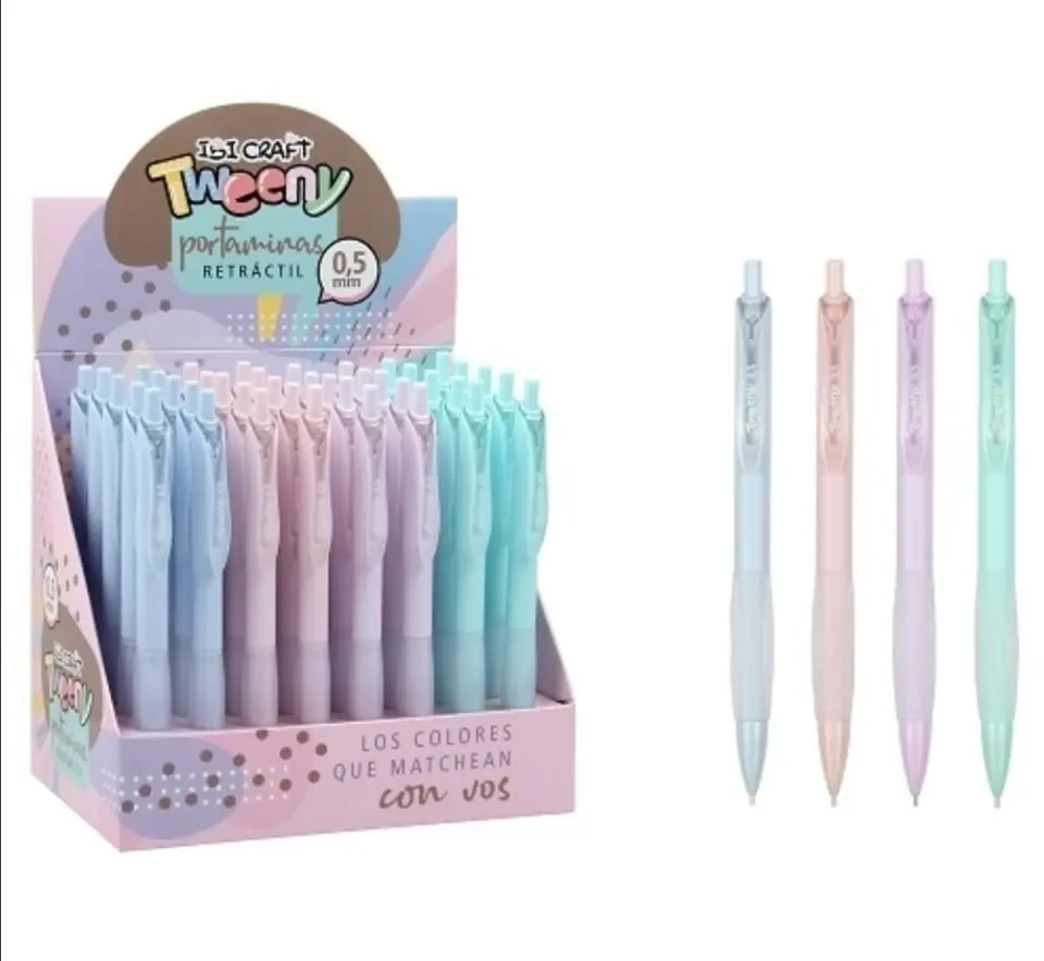 Lápiz pastel 0.5 m ibi craft tweeny