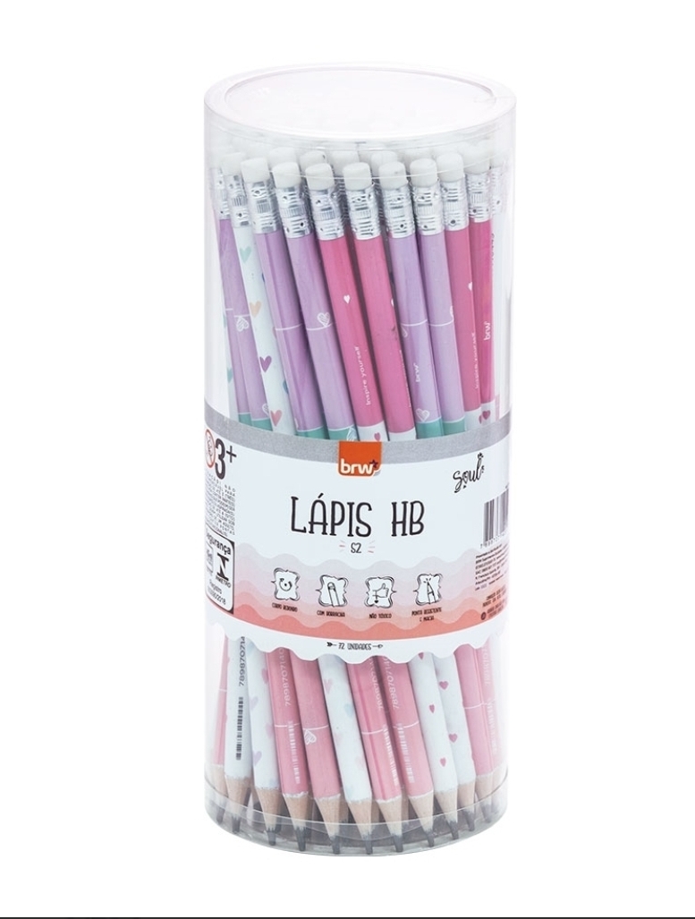 lápiz hb estampado