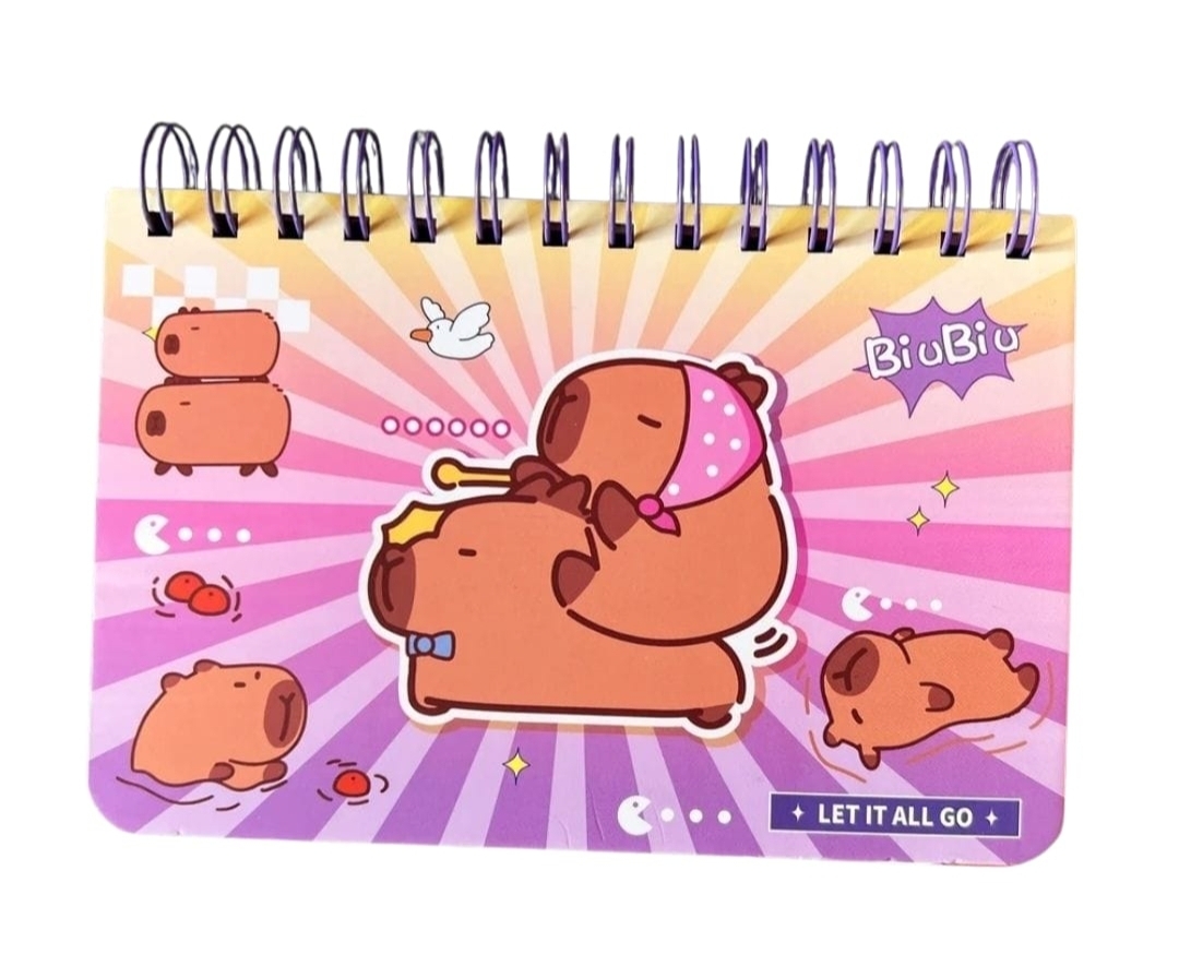 Planificador semanal capybara