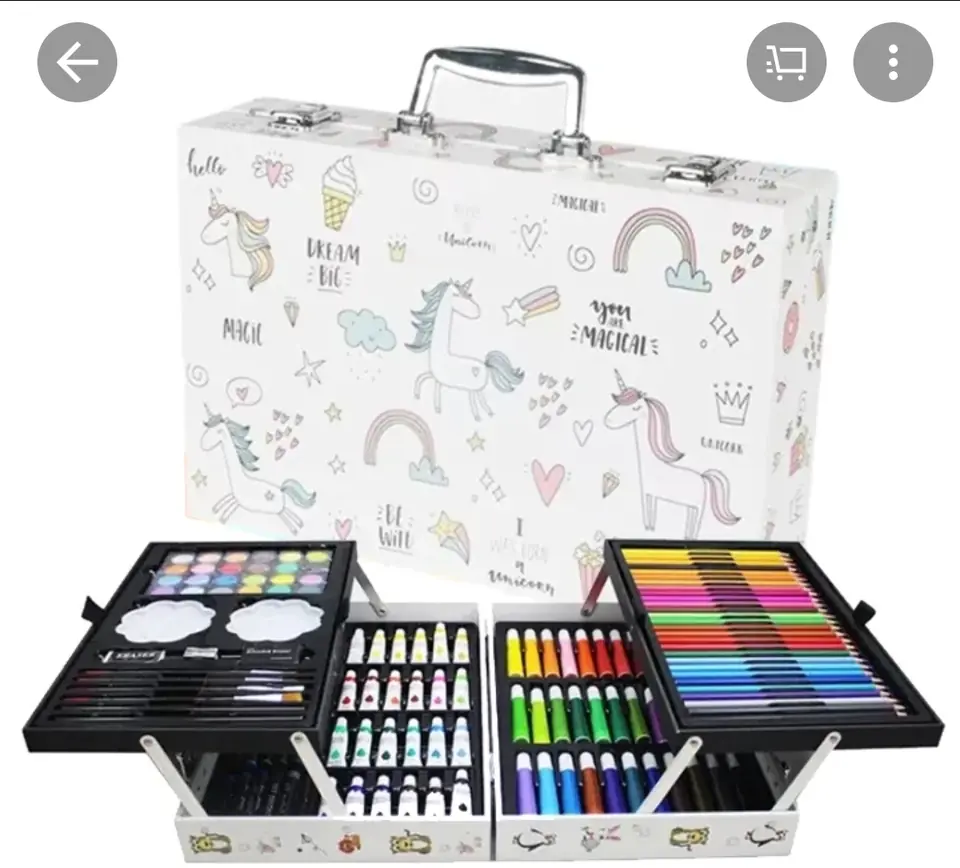 Set de Arte valija Unicornio
