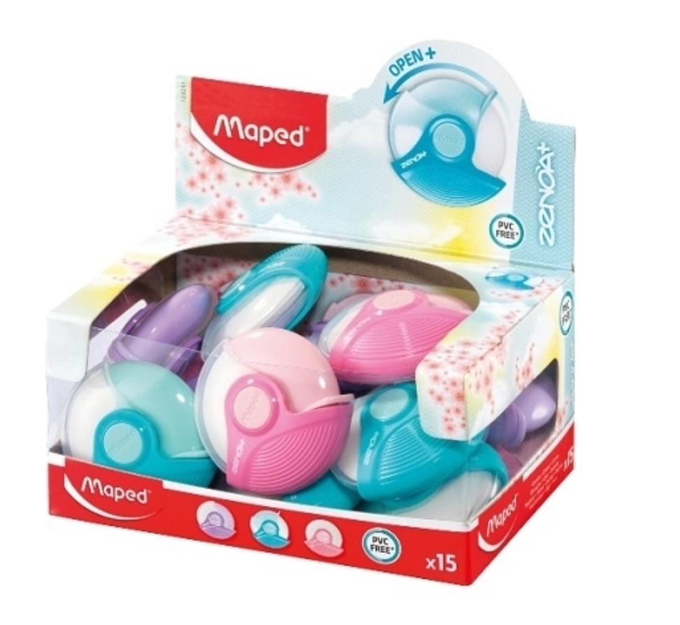 Goma maped zenoa pastel