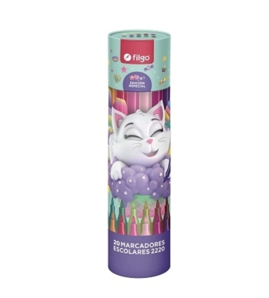 Marcador Filgo pinto 2220 - estuche 20 fantasia
