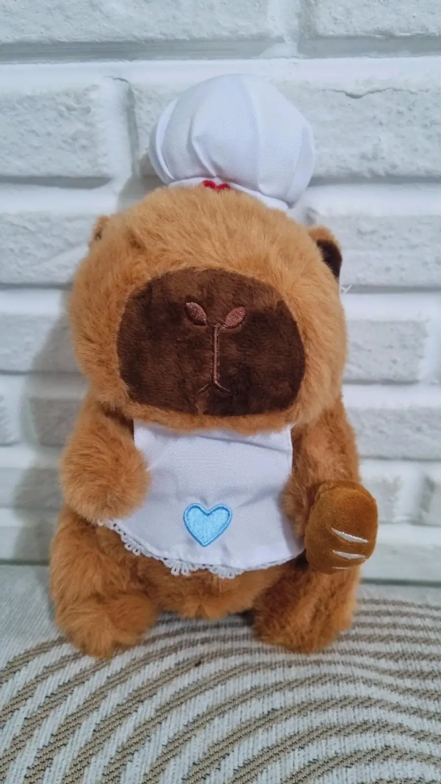 Capybara de peluche  Chef