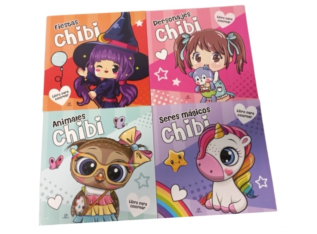 Libro coleccion chibi