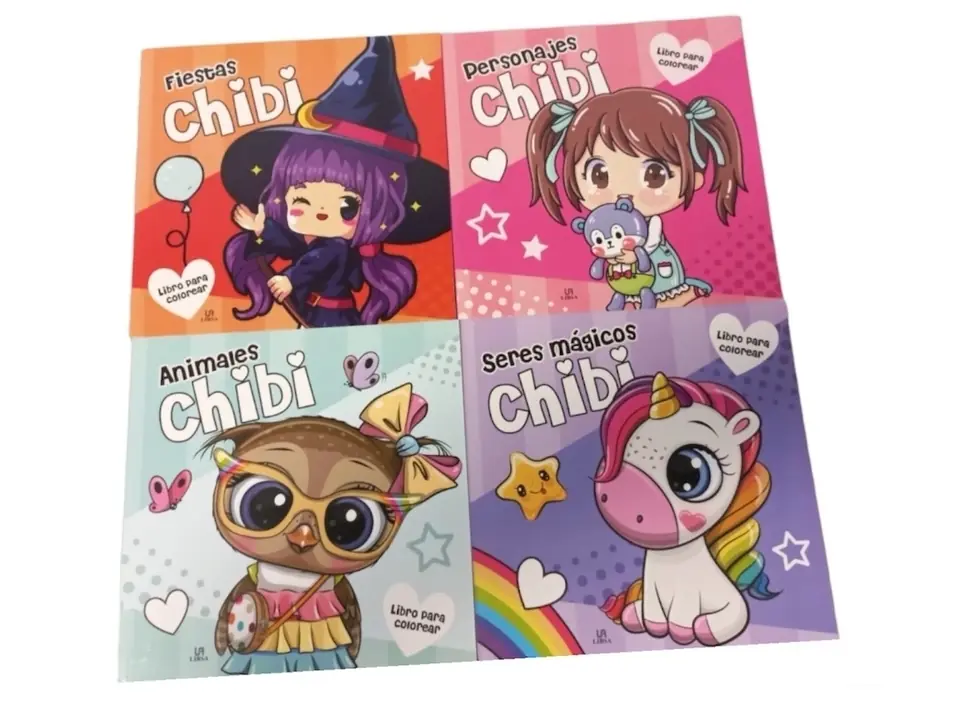 Libro coleccion chibi
