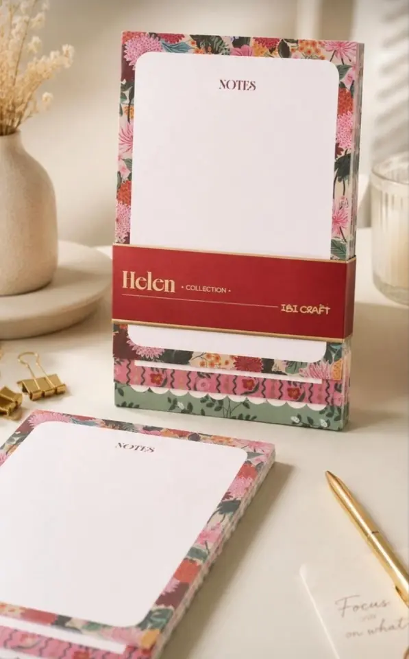 Block de notas Ibi Craft colección Helen con 3 niveles