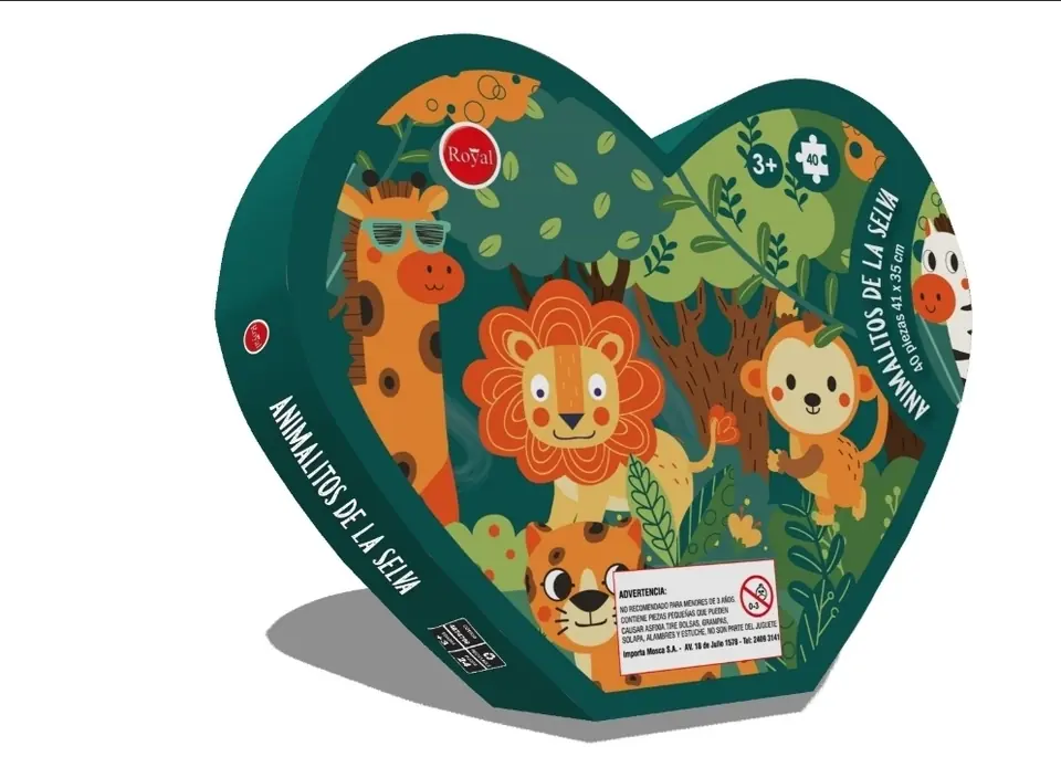 Royal puzzle animales selva