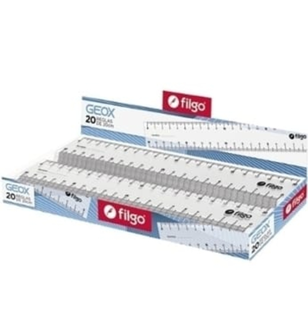 Regla Filgo rigida geox 20 cm