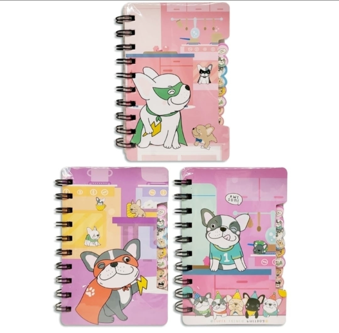 Libreta con espiral Super Dog