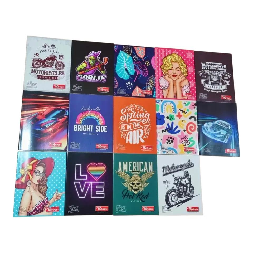 Cuaderno Papiros Flex 72 hojas