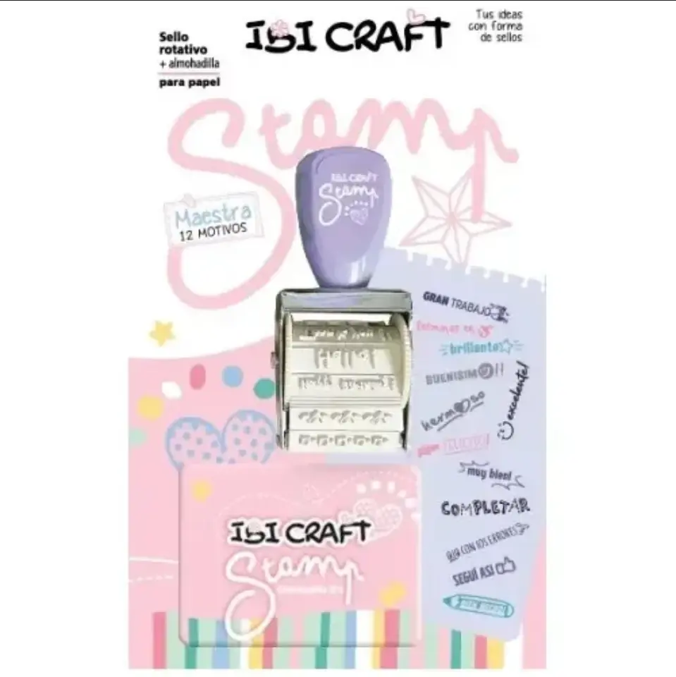 Sello rotativo Ibi Craft corrección español