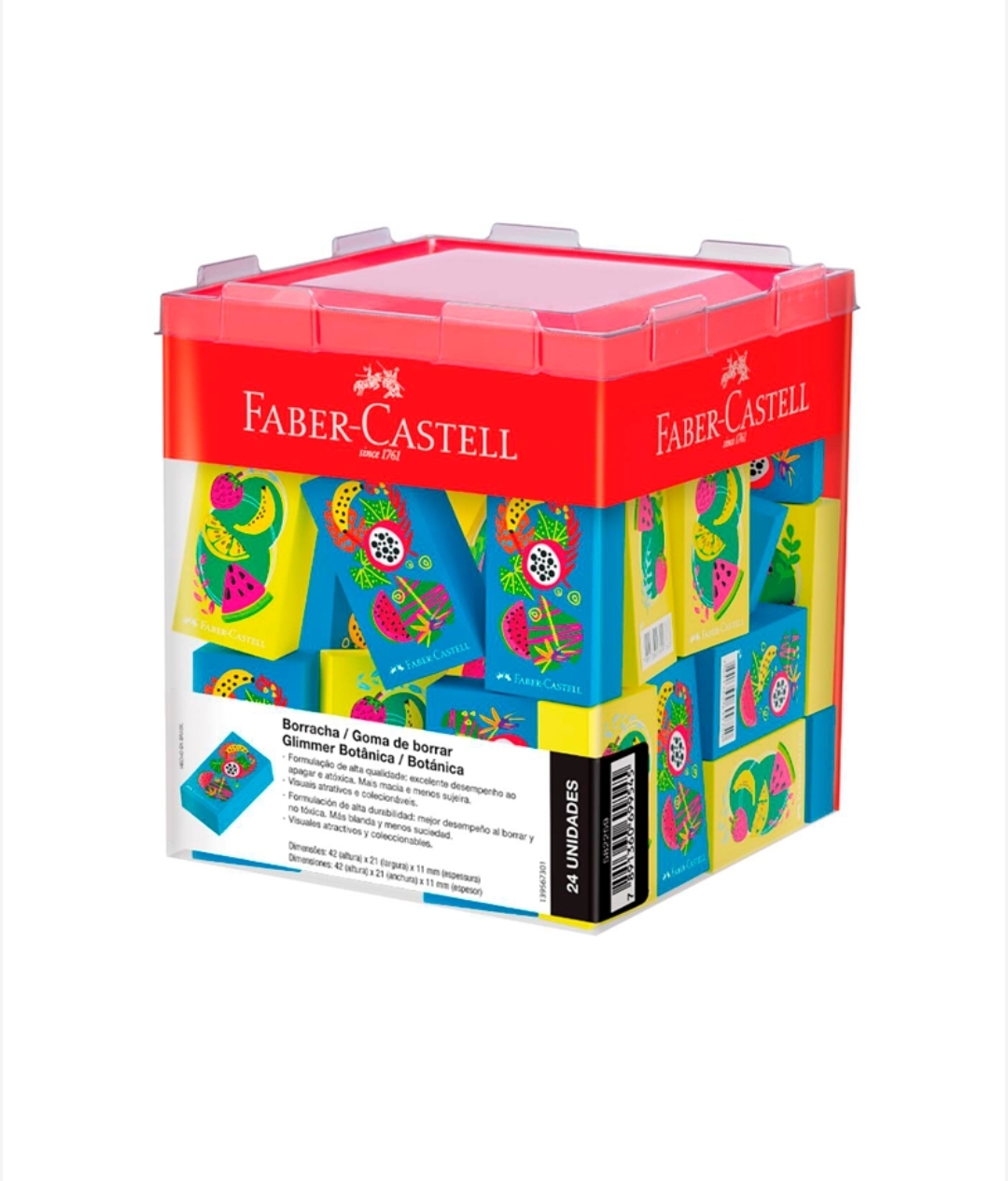 Goma de Borrar Glimmer Botanico Faber-Castell