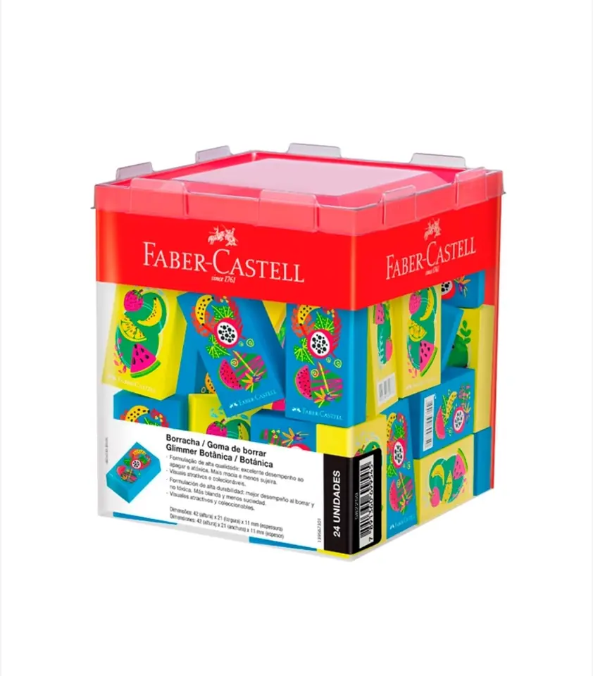 Goma de Borrar Glimmer Botanico  Faber-Castell
