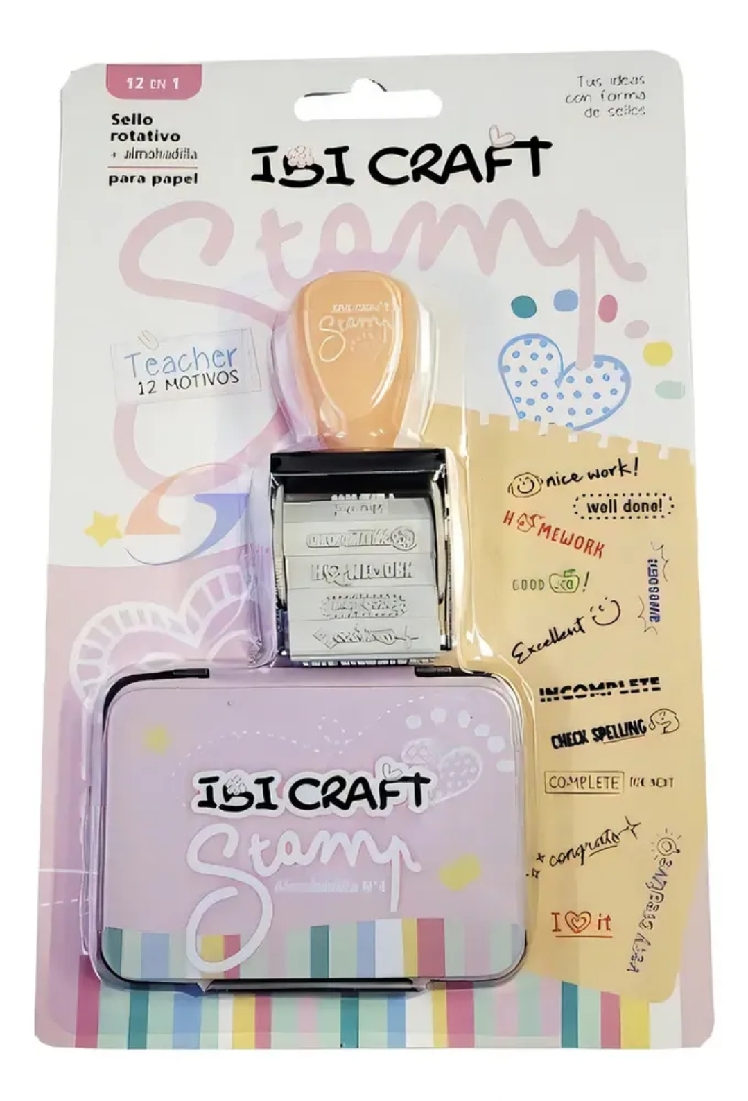 Sello rotativo Ibi Craft corrección Teacher