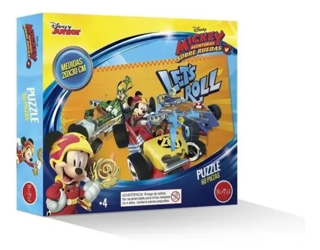 Puzzle 60 Piezas la Casa de Mickey