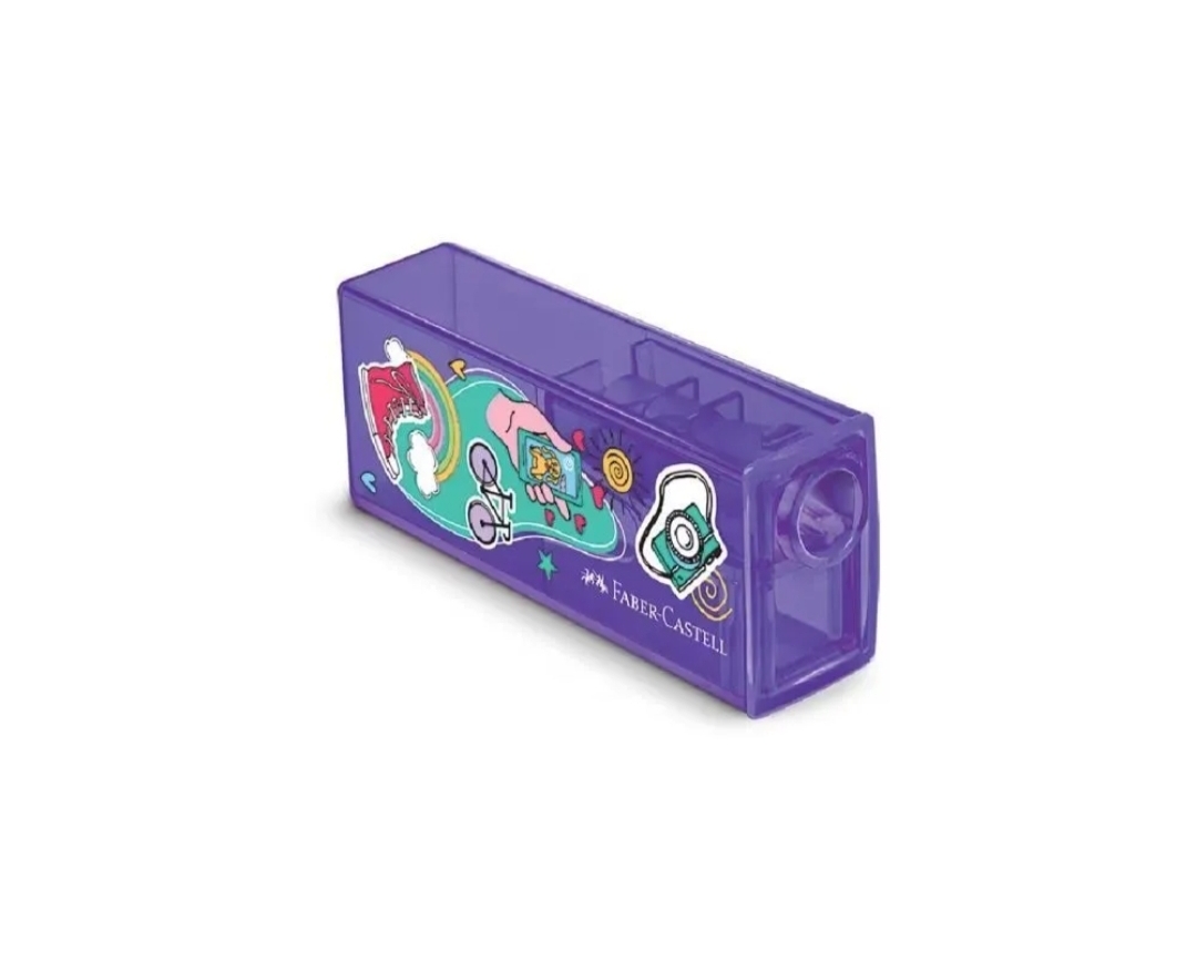 Sacapuntas Glimmer Viajes Faber-Castell