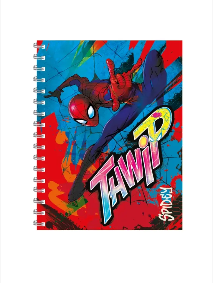 Cuaderno Super Tapa Dura Thwip Spiderman