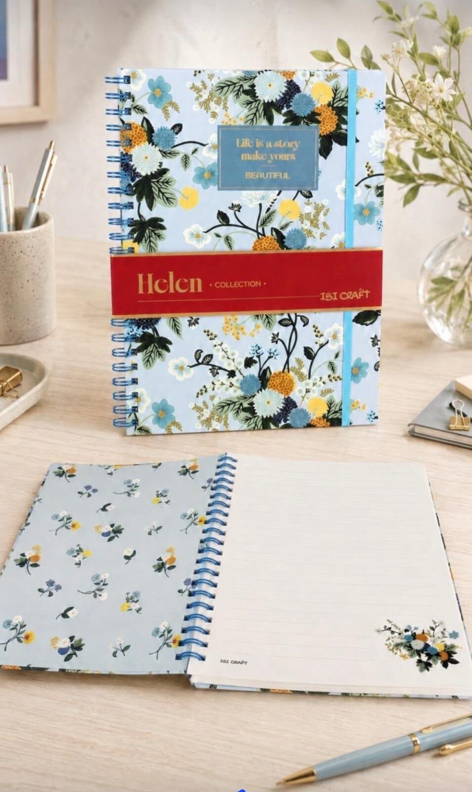 Cuadernola super tapa dura Ibi Craft Colección Helen