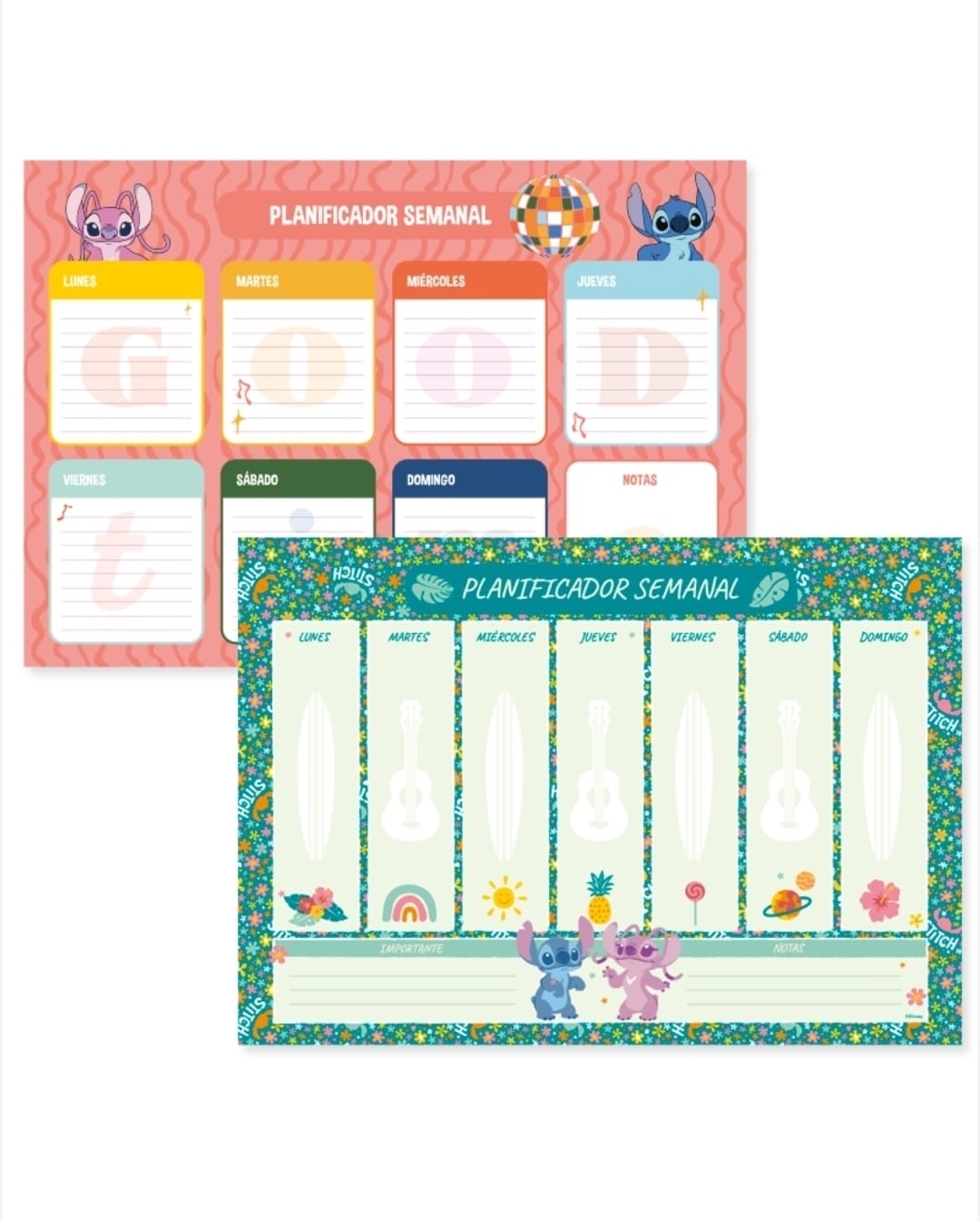 PLANIFICADOR SEMANAL STITCH