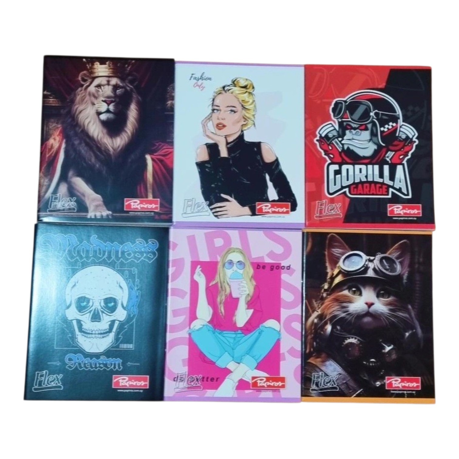 Cuaderno 96 hojas Papiros
