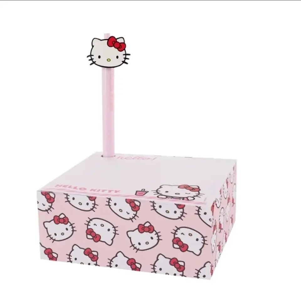 Block de notas porta lapiz maw mooving hello kitty